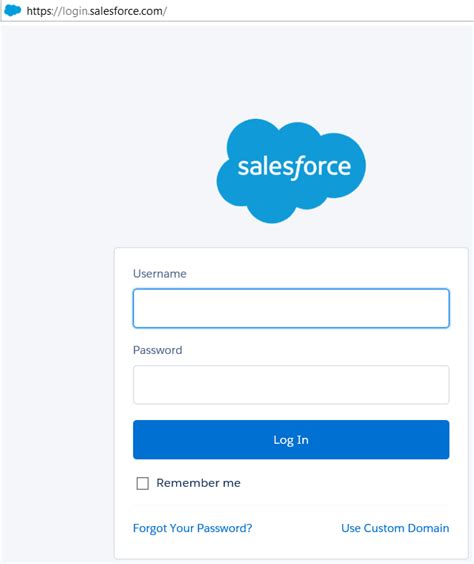 salesforce inloggen